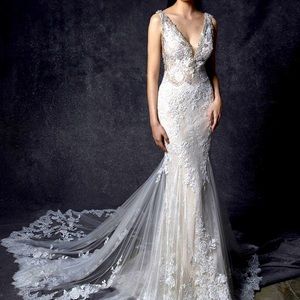 Enzoani Ocilia Wedding Dress - Size 10